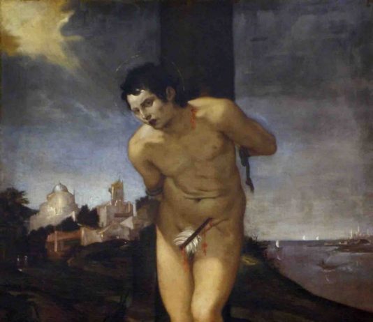 Una fedele copia da Annibale Carracci