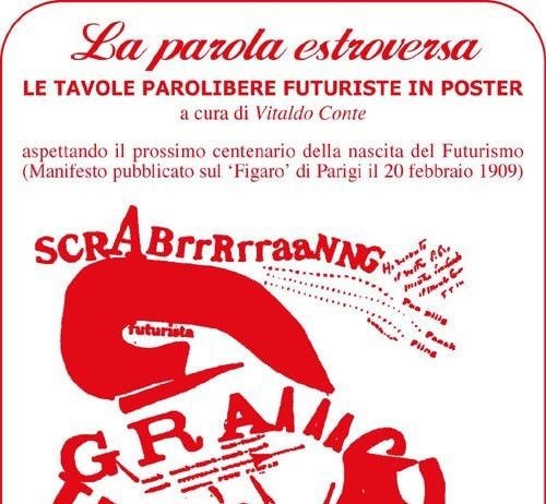 Vitaldo Conte – La parola estroversa. Le tavole parolibere futuriste in poster Vitaldo Conte – La parola estroversa. Le tavole parolibere futuriste in poster