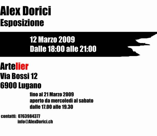 Alex Dorici – Esposizione Alex Dorici – Esposizione