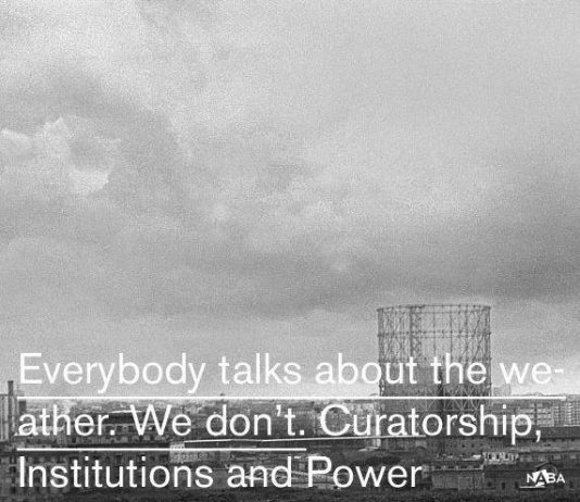 Everybody Talks About the Weather. We Don’t – Curatorship