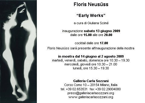 Floris Neusüss – Early works