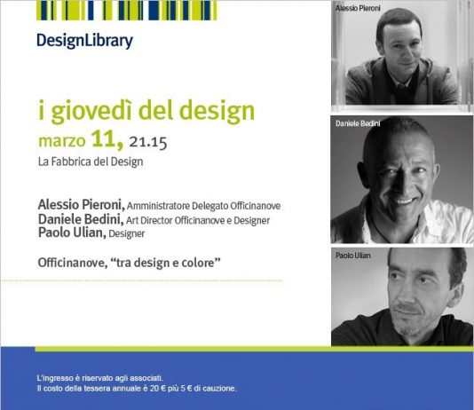I giovedi del design – La Fabbrica del Design I giovedi del design – La Fabbrica del Design