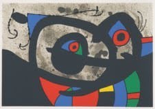Joan Miró – Le lézard aux plumes d’or