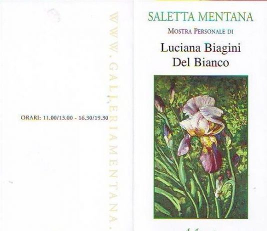 Luciana Bigini Del Bianco – Magia dei fiori dipinti