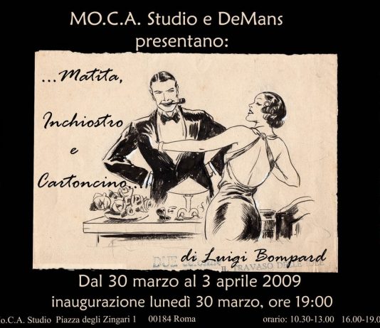 Luigi Bompard – …matita, inchiostro e cartoncino