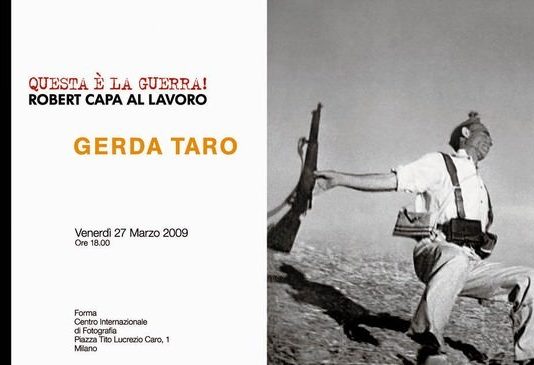 Robert Capa – Così è la guerra! / Gerda Taro – War photography and propaganda are inseparable!