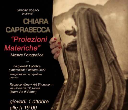 Chiara Caprasecca – Proiezioni Materiche