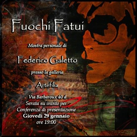 Federico Galetto – Fuochi fatui