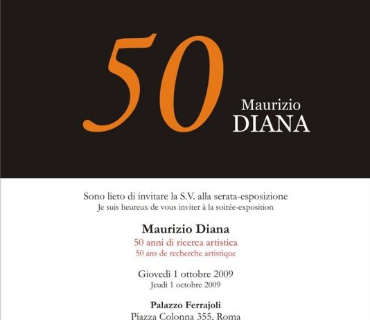 Maurizio Diana – 50 anni di ricerca artistica