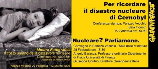 Robert Knoth – Certificate No. 000358/ Il costo umano di una catastrofe nucleare