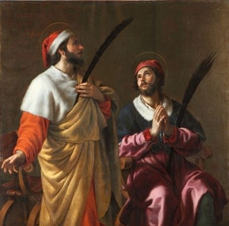 Alessandro Turchi – I Santi Cosma e Damiano