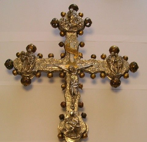 Croce processionale d’argento di San Marco in Lamis