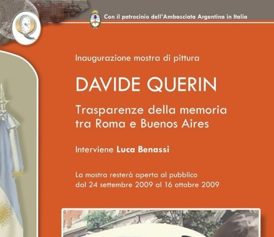 Davide Querin – Le trasparenze della memoria tra Roma e Buenos Aires