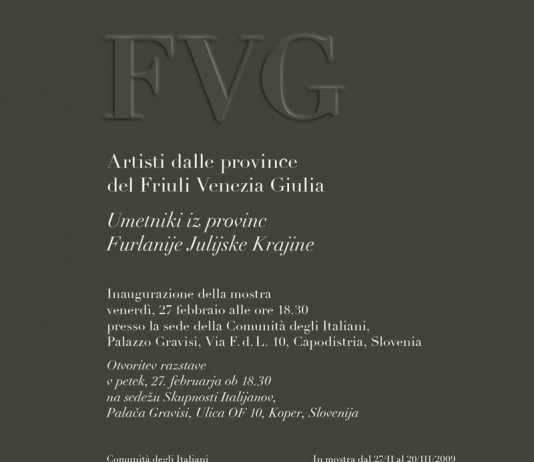 FVG – Artisti dalle province del Friuli Venezia Giulia