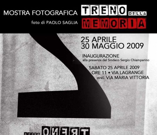 Paolo Saglia – Treno della Memoria Paolo Saglia – Treno della Memoria