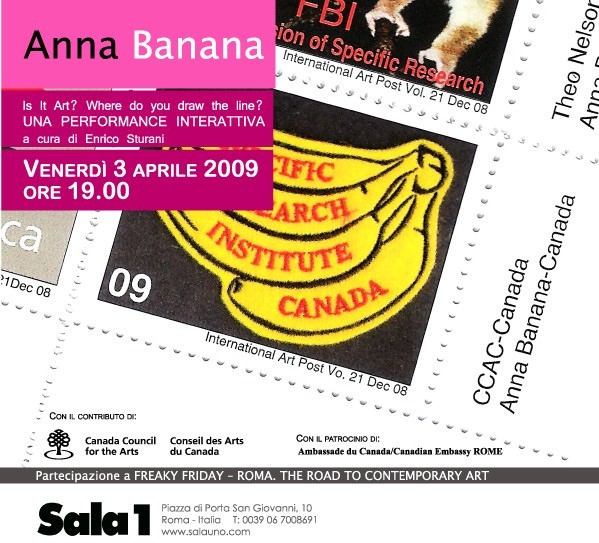 Anna Banana – Is It Art? Where do you draw the linehttps://www.exibart.com/repository/media/eventi/2009/03/anna-banana-8211-is-it-art-where-do-you-draw-the-line.jpg