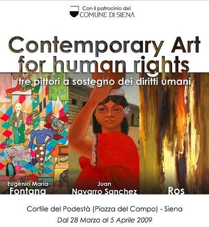 Fontana | Sanchez | Ros – Contemporary art for human rights