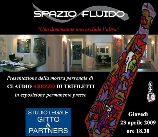 Claudio Arezzo di Trifiletti – Spazio Fluido Claudio Arezzo di Trifiletti – Spazio Fluido