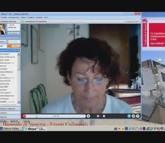 Caterina Davinio – Network Poetico. Net-Poetry Reading in Web Cam Caterina Davinio – Network Poetico. Net-Poetry Reading in Web Cam