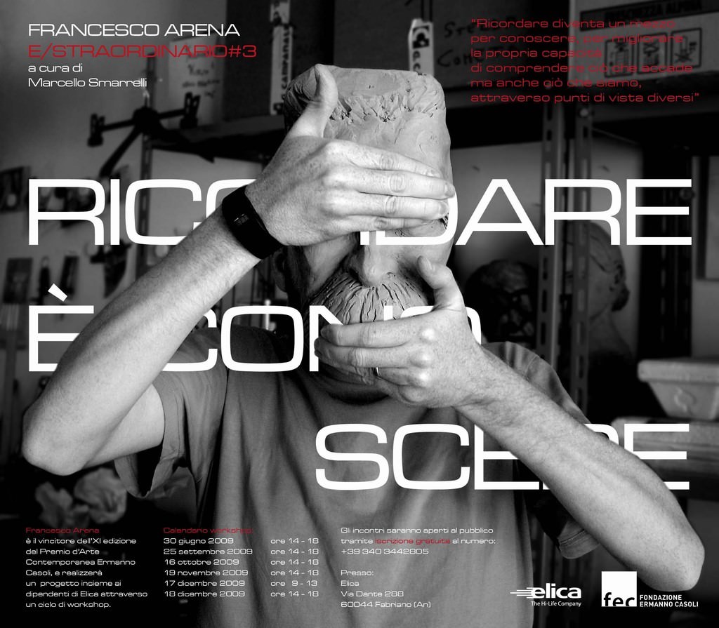 E-Straordinario #3. Ricordare è conoscere – Francesco Arenahttps://www.exibart.com/repository/media/eventi/2009/05/e-straordinario-3.-ricordare-è-conoscere-8211-francesco-arena-1.jpg
