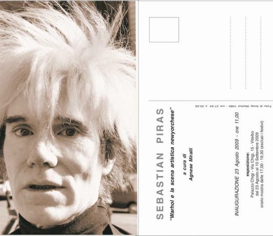 Sebastian Piras – Warhol e la scena artistica newyorchese