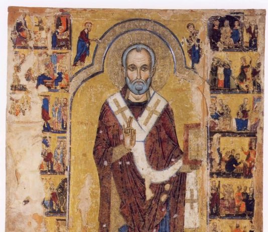Cipro e l’Italia al tempo di Bisanzio. L’Icona Grande di San Nicola tis Stégis del XIII secolo restaurata a Roma