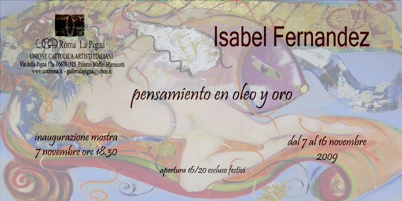 Isabel Fernandez – Pensamiento en oleo y orohttps://www.exibart.com/repository/media/eventi/2009/06/isabel-fernandez-8211-pensamiento-en-oleo-y-oro.jpg