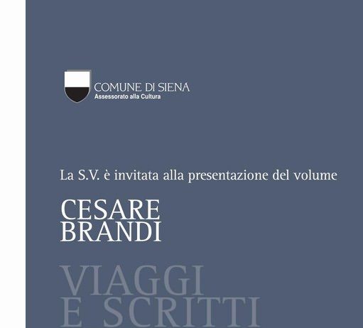 Vittorio Brandi Rubiu – Cesare Brandi. Viaggi e scritti letterari
