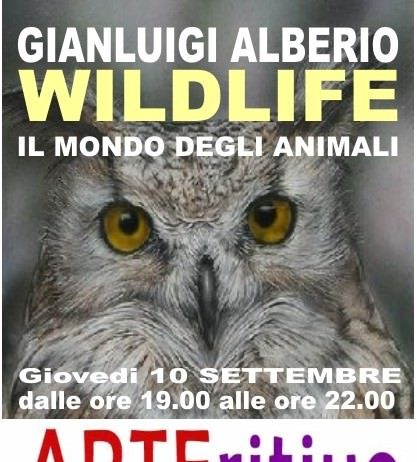 ARTEritivo – Gianluigi Alberio – Wild life art ARTEritivo – Gianluigi Alberio – Wild life art