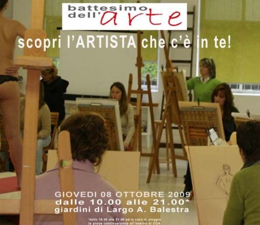 Battesimo dell’arte – Scopri l’artista che c’è in te!