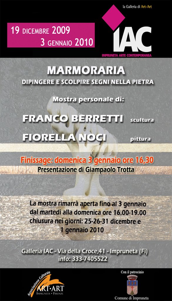 Franco Berretti / Fiorella Noci – Marmorariahttps://www.exibart.com/repository/media/eventi/2009/09/franco-berretti-fiorella-noci-8211-marmoraria.jpg