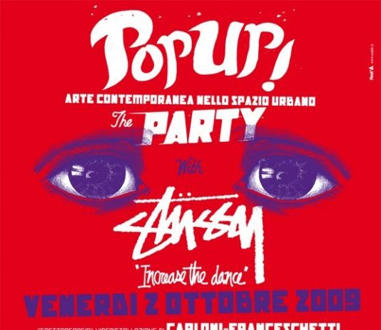 POP UP! the Party with STUSSY increase the dance