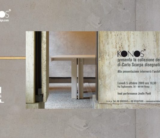 Carlo Scarpa – I tavoli disegnati per Simon