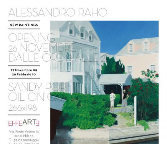 Alessandro Raho – New Paintings