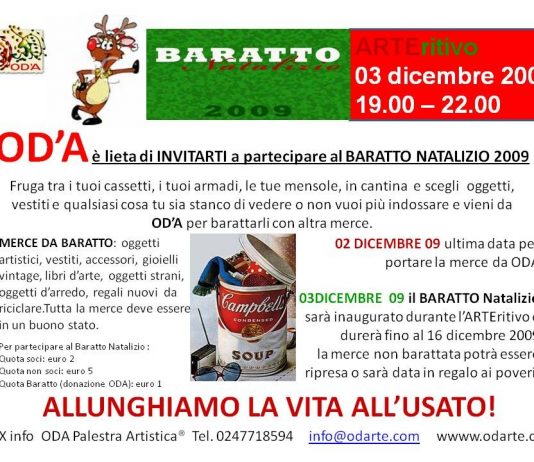 Baratto natalizo Baratto natalizo