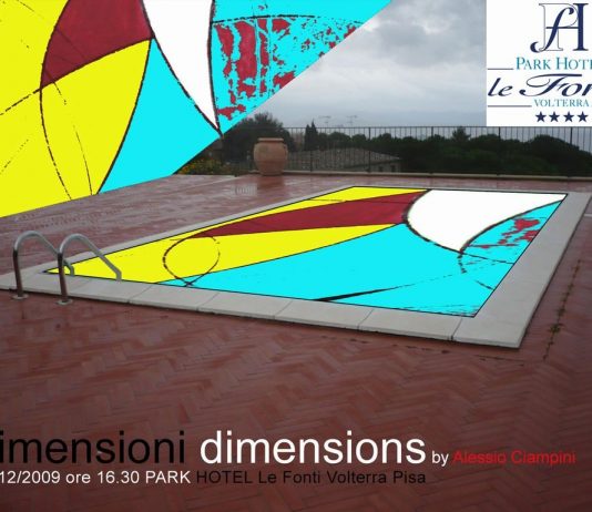 Alessio Ciampini – Dimensioni. Dimensions