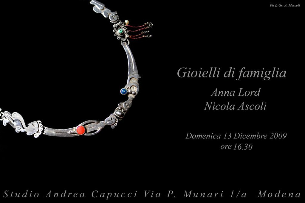 Nicola Ascoli / Anna Lord – Gioielli di famigliahttps://www.exibart.com/repository/media/eventi/2009/12/nicola-ascoli-anna-lord-8211-gioielli-di-famiglia.jpg