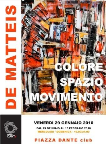 Adele Giuliana De Matteis – Colore. Spazio. Movimento