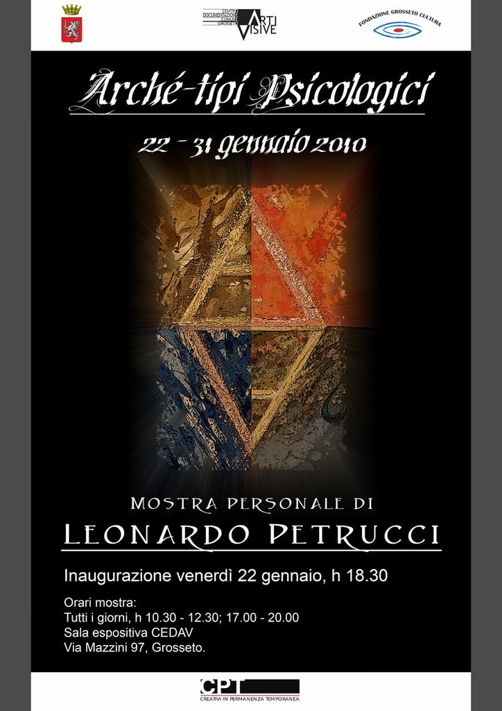 Leonardo Petrucci – Arché-tipi Psicologicihttps://www.exibart.com/repository/media/eventi/2010/01/leonardo-petrucci-8211-arché-tipi-psicologici.jpg