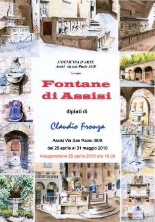 Claudio Fronza – Fontane di Assisi