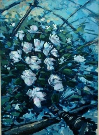 Gianni Villa – Fiori e sguardi