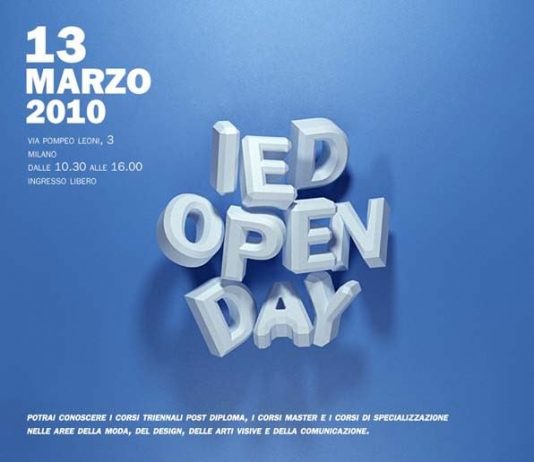 IED Milano – Open Day