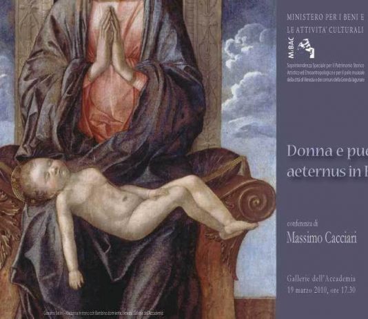 Massimo Cacciari – Donna e puer aeternus in Bellini