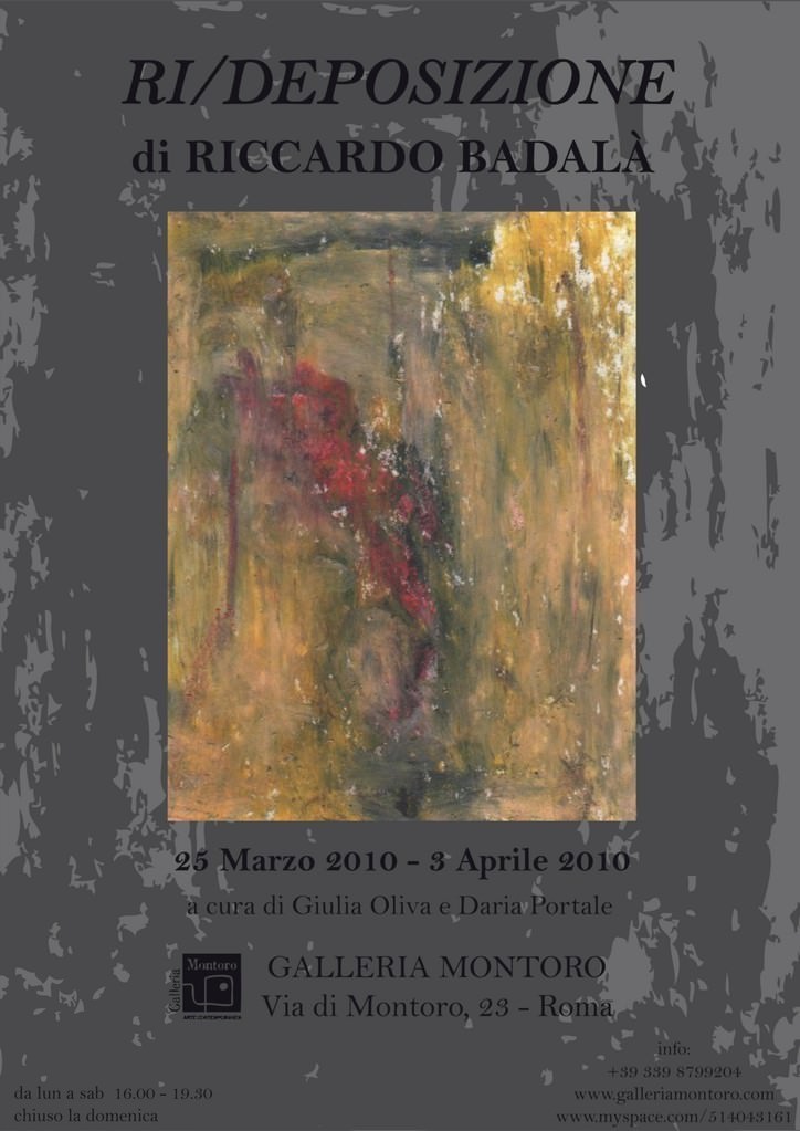 Riccardo Badalà – Ri/Deposizionehttps://www.exibart.com/repository/media/eventi/2010/03/riccardo-badalà-8211-rideposizione.jpg