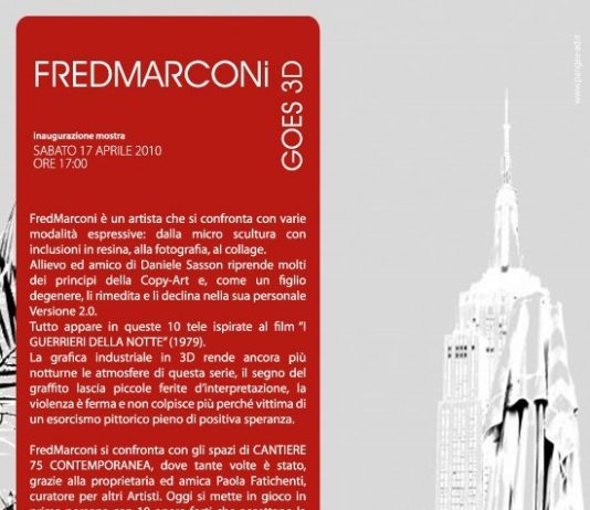 Federico Marconi – Fradmarconi goes 3d