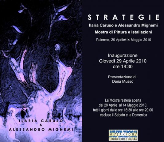 Ilaria Caruso / Alessandro Mignemi – Strategie