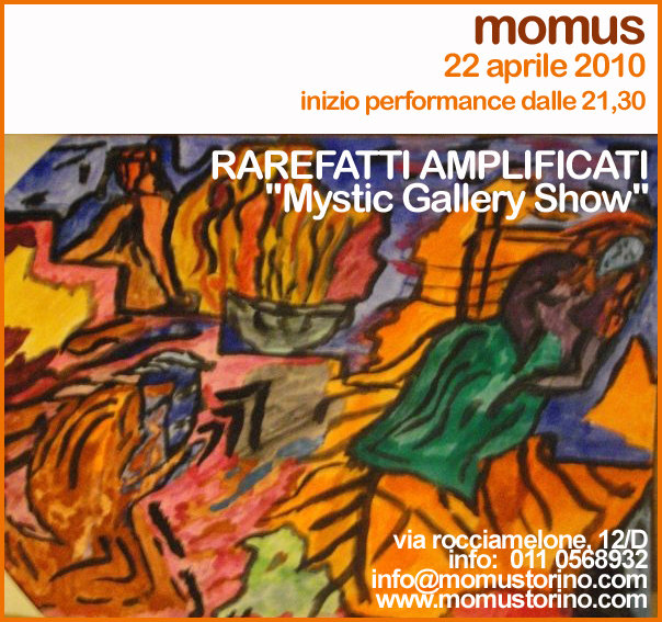 Ivan Fassio / Diego Razza – Rarefatti Amplificati. Mystic Gallery Show