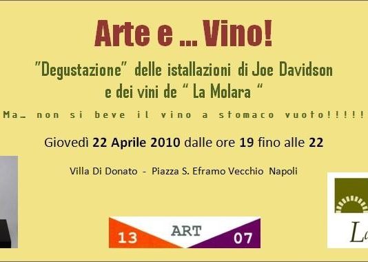 Joe Davidson – Arte e Vino Joe Davidson – Arte e Vino