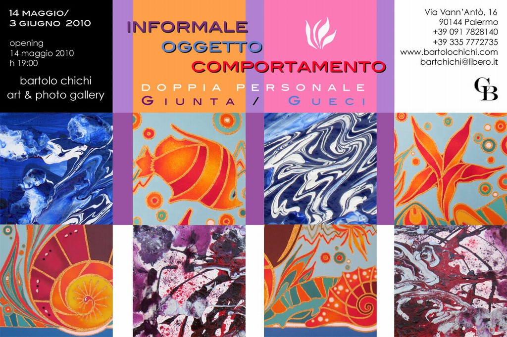 Francesca Giunta / Valentina Gueci – Informale Oggetto Comportamentohttps://www.exibart.com/repository/media/eventi/2010/05/francesca-giunta-valentina-gueci-8211-informale-oggetto-comportamento.jpg