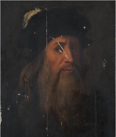Leonardo da Vinci – Presunto autoritratto lucano